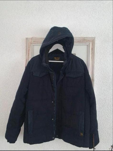 PME Legend winterjas heren - Maat L, Ophalen of Verzenden, Zo goed als nieuw, Maat 52/54 (L), Blauw