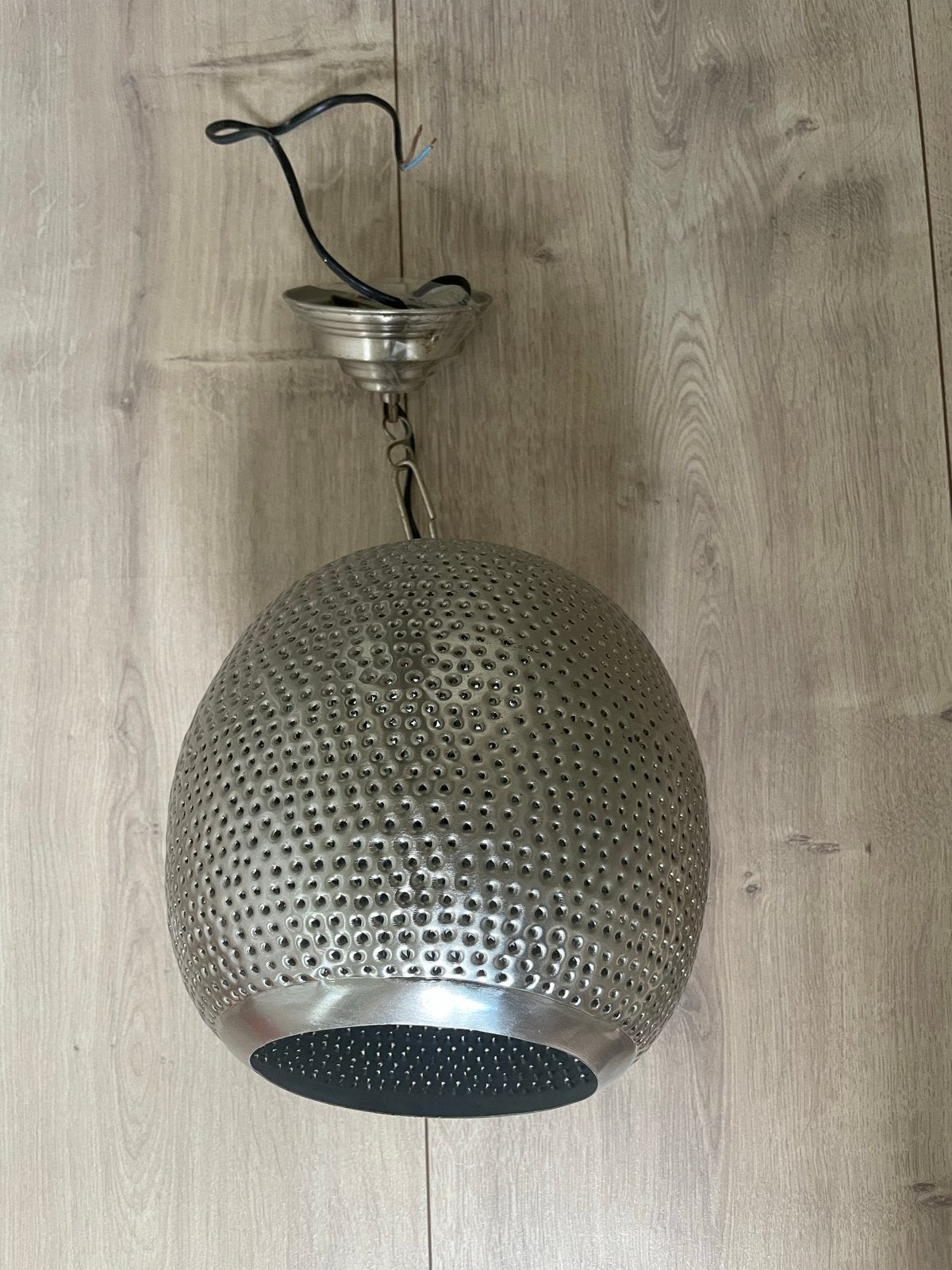 Marokkaanse hanglamp - lamp - hanglamp - sjiek, Huis en Inrichting, Lampen | Hanglampen, Ophalen, Zo goed als nieuw, Metaal, Minder dan 50 cm