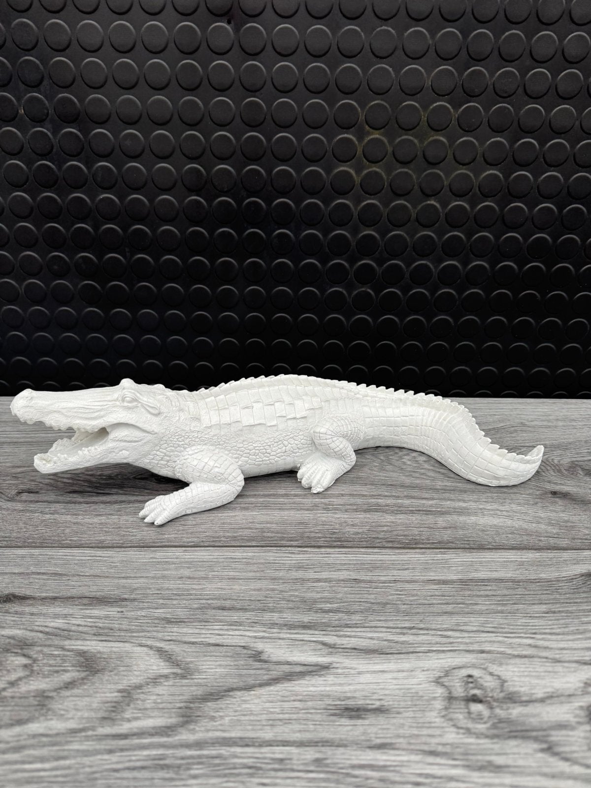 krokodil (wit) 40cm/Nieuw!, Ophalen of Verzenden, Nieuw, Dier