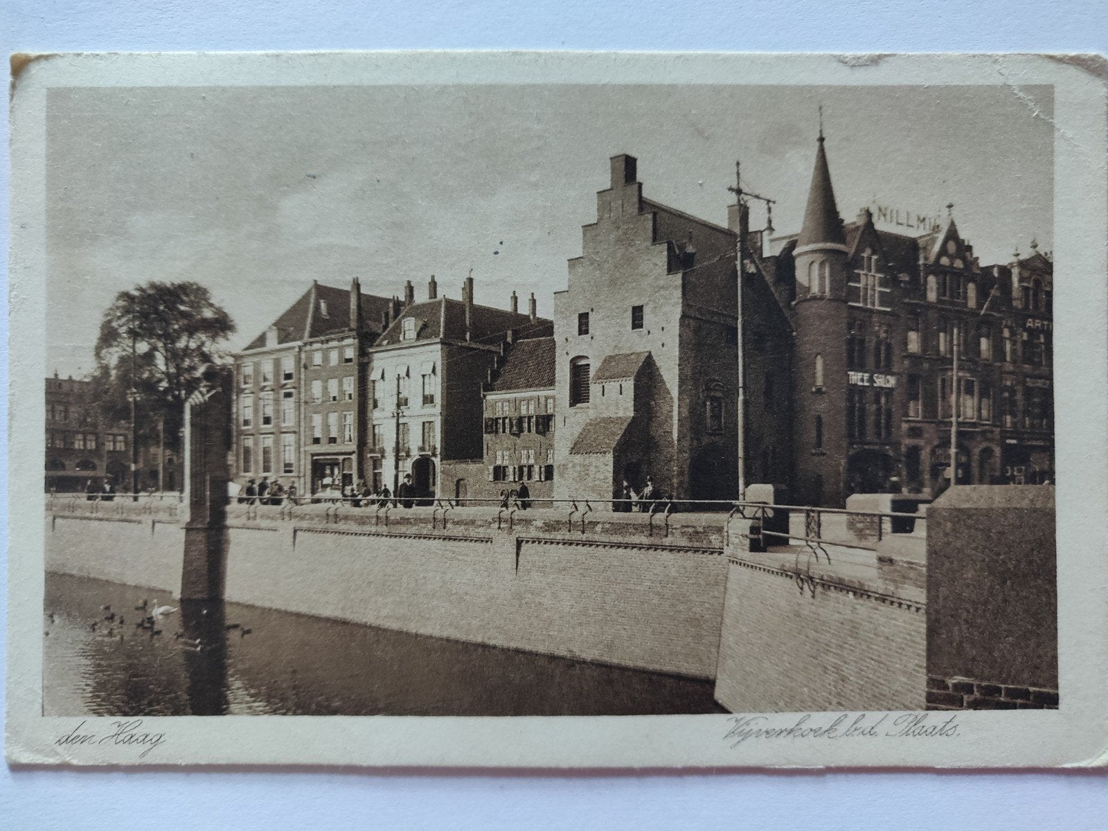 c2586 den haag 1935 stempel, Ophalen of Verzenden, 1920 tot 1940, Zuid-Holland