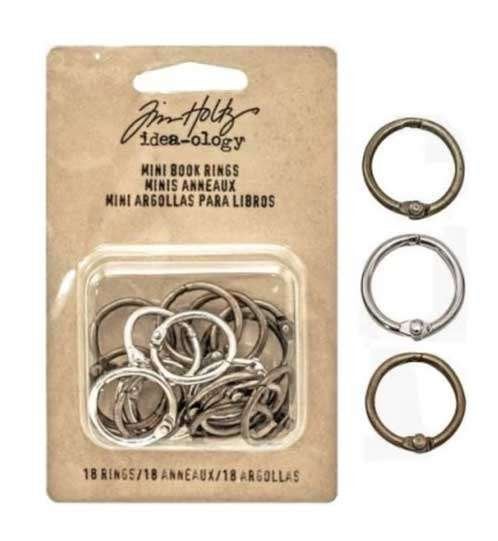 Tim Holtz Idea-ology Mini Book Rings #93272, Verzenden, Nieuw, Overige typen, Overige merken