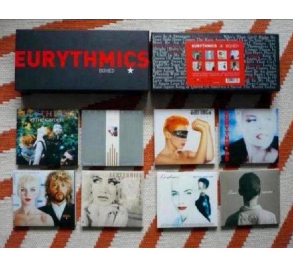 EURYTHMICS - BOXED - 8 CD LIMITED EDITION Boxset poprock cds, Ophalen of Verzenden, Zo goed als nieuw, Poprock