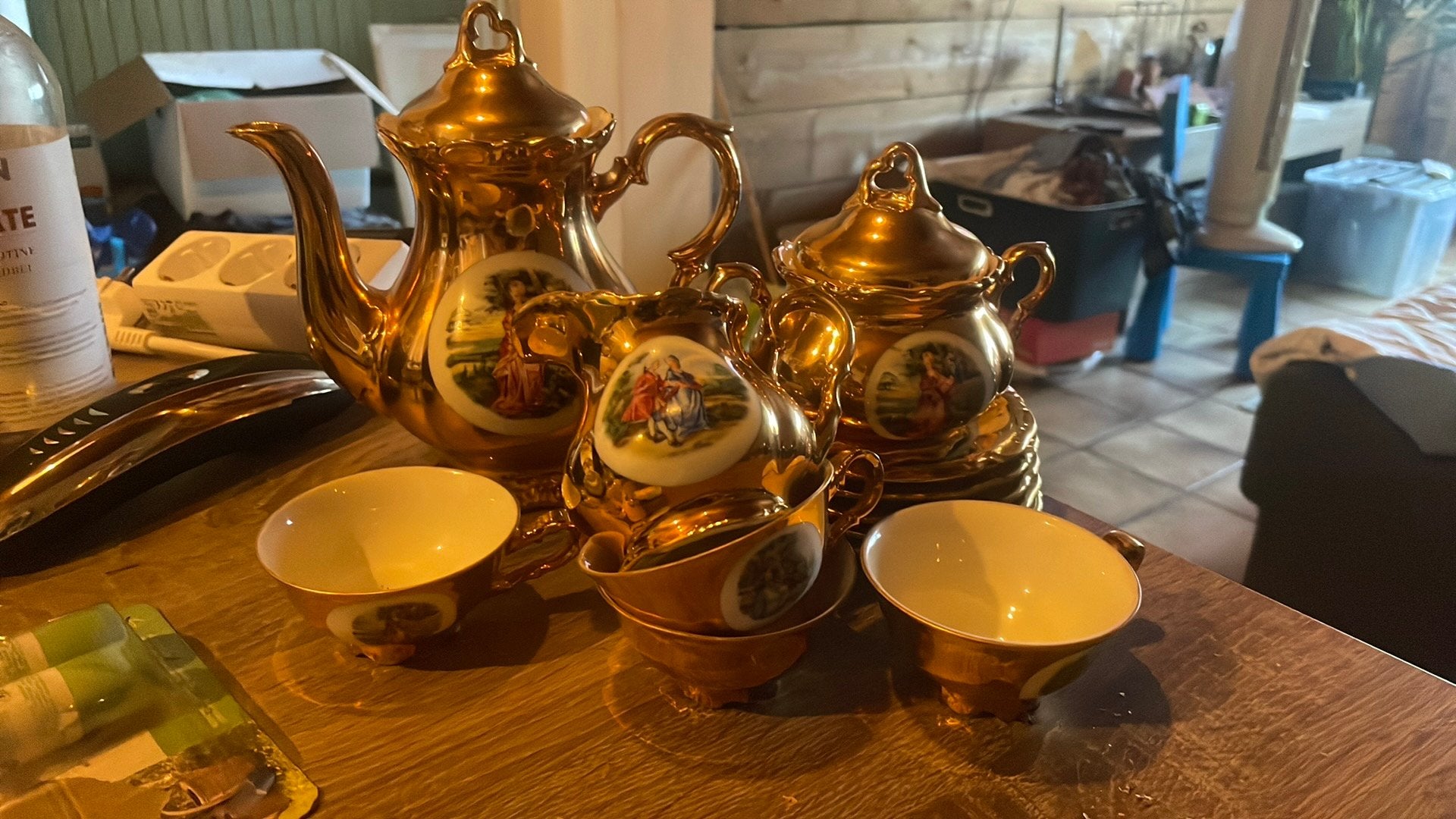 Dit is een antiek Bavaria Waldershof, Antiek en Kunst, Antiek | Servies compleet, Ophalen of Verzenden