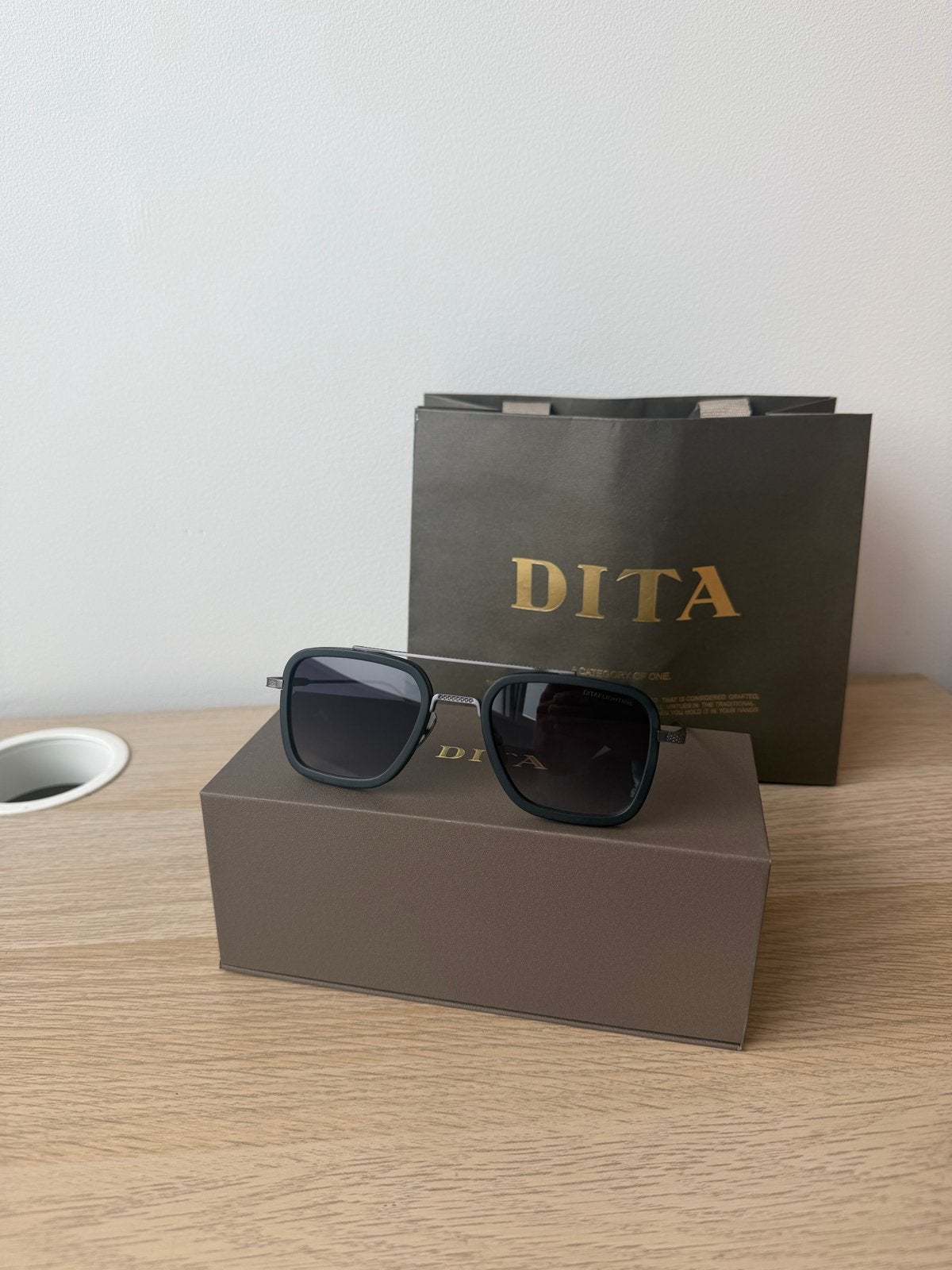 DITA Flight 006 Zonnebril - Zo goed als nieuw, Sieraden, Tassen en Uiterlijk, Zonnebrillen en Brillen | Heren, Ophalen of Verzenden