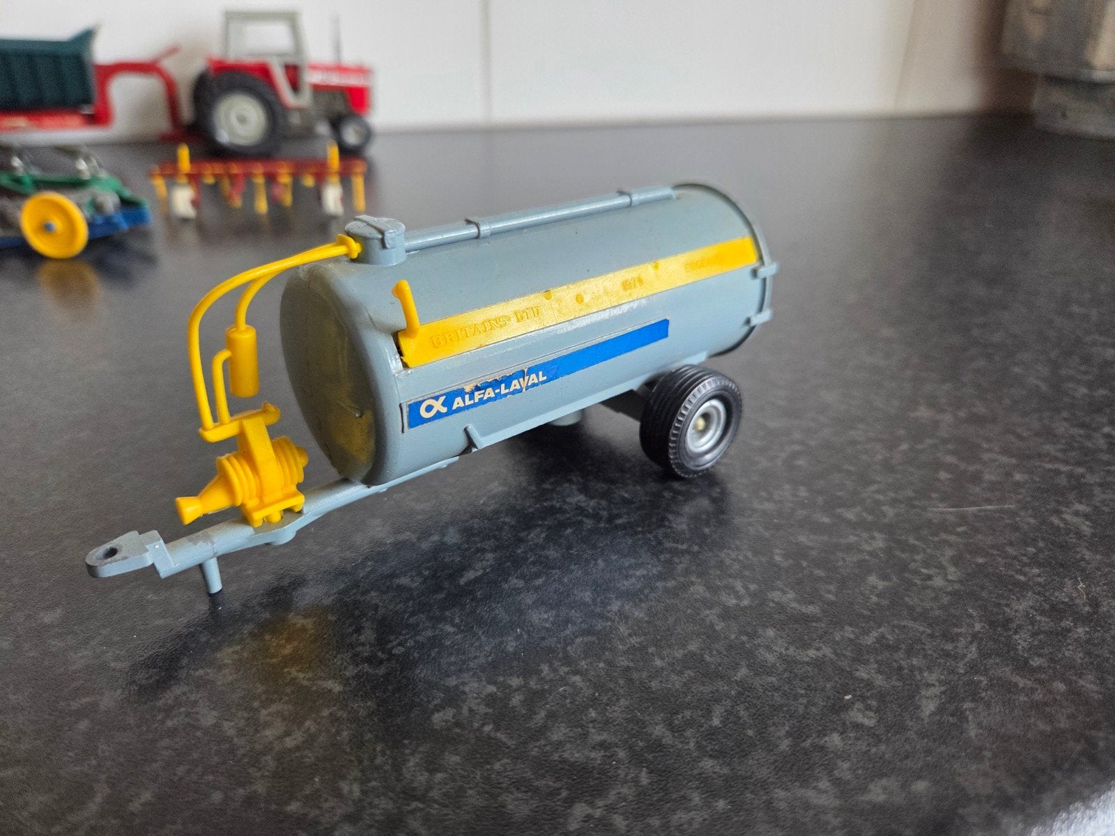 Alfa Laval giertank britains 1979, Ophalen, Gebruikt, Tractor of Landbouw