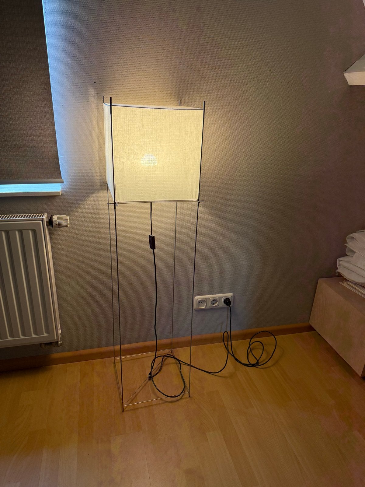 Lotek vloerlamp, design lamp, Ophalen, Gebruikt, Stof, 100 tot 150 cm