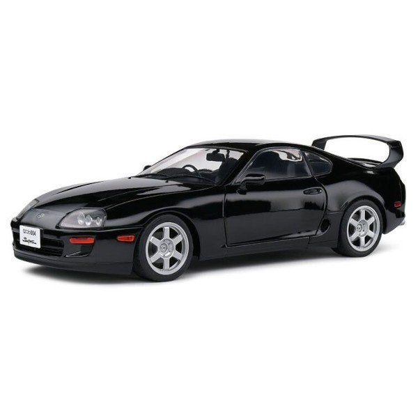 Toyota Supra Mk.4 (A80) 1993 Zwart Modelauto 1/18 Solido, Solido, Auto, Solido, Nieuw