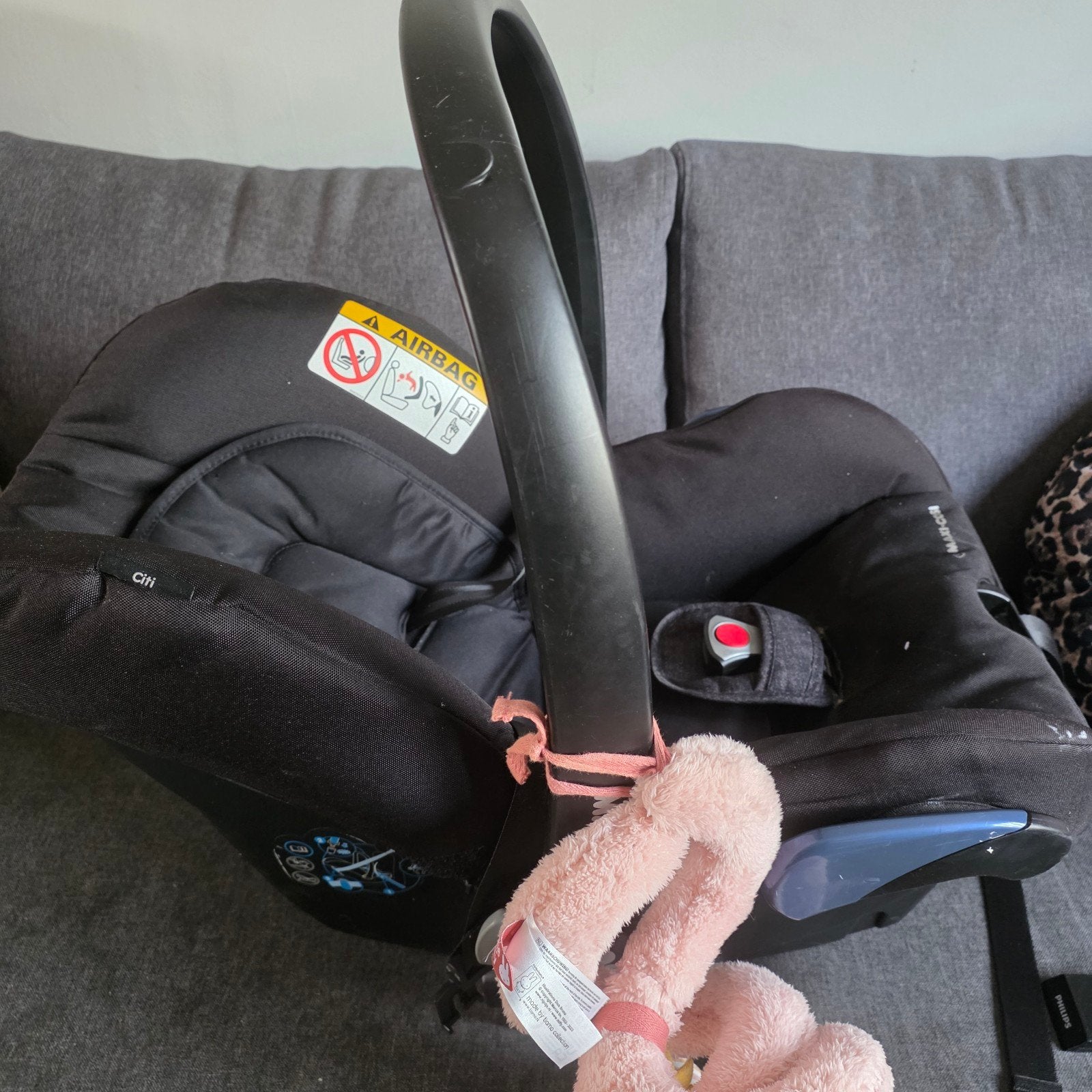 Maxicosi, Autogordel, Ophalen of Verzenden, Zo goed als nieuw, 0 t/m 13 kg