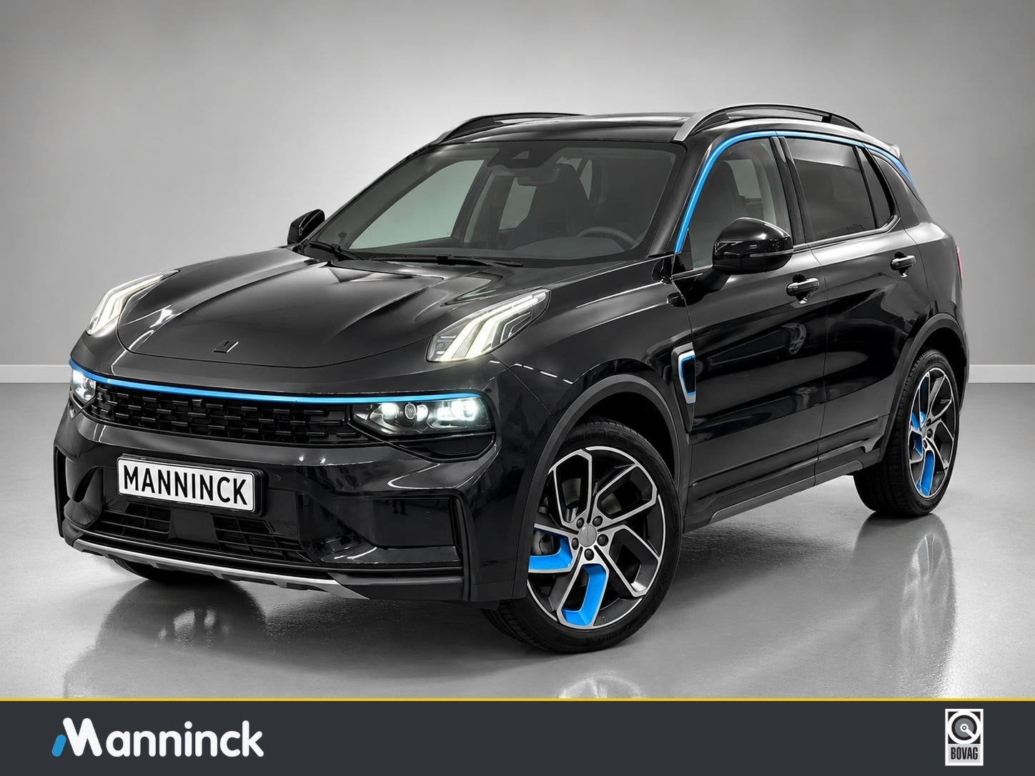 Lynk & Co 01|1.5| 360"Camera|Carplay|Pano|ACC|Donkere-Hemelb, Euro 6, Met garantie (alle), Zwart, Plug-in hybride
