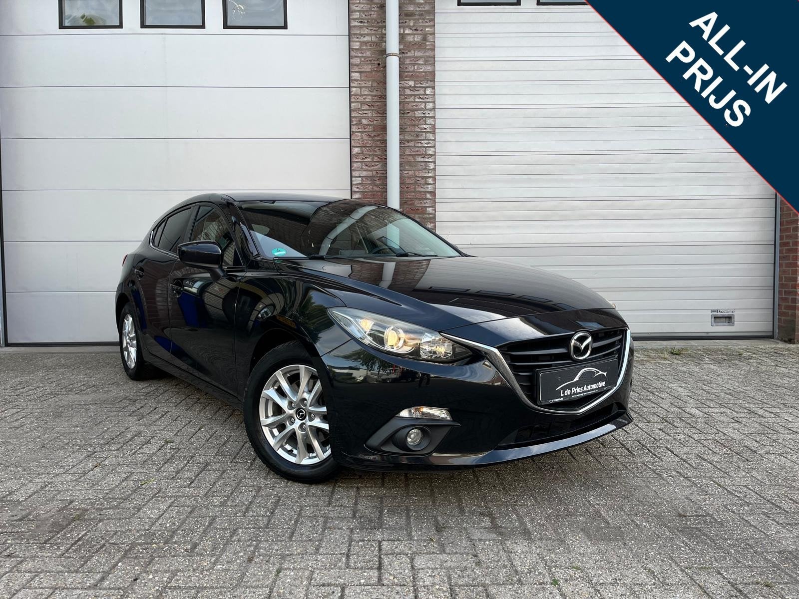 Mazda 3 2.0 Center-Line Dealer oh/cc/Navi/Garantie, Auto's, Voorwielaandrijving, Stof, Gebruikt, 4 cilinders
