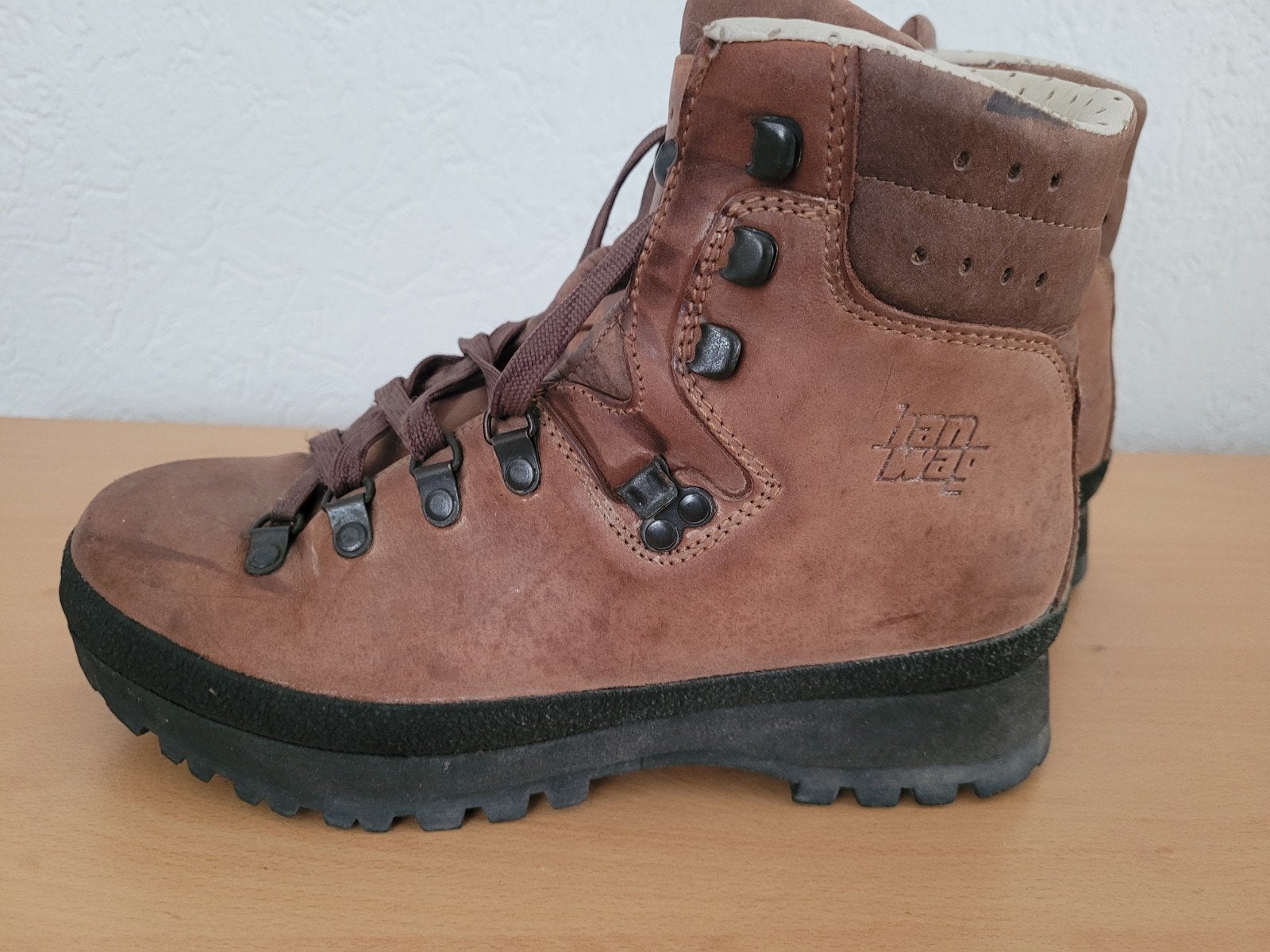 Hanwag leren wandelschoenen maat 39, Ophalen of Verzenden, Gebruikt, Schoenen