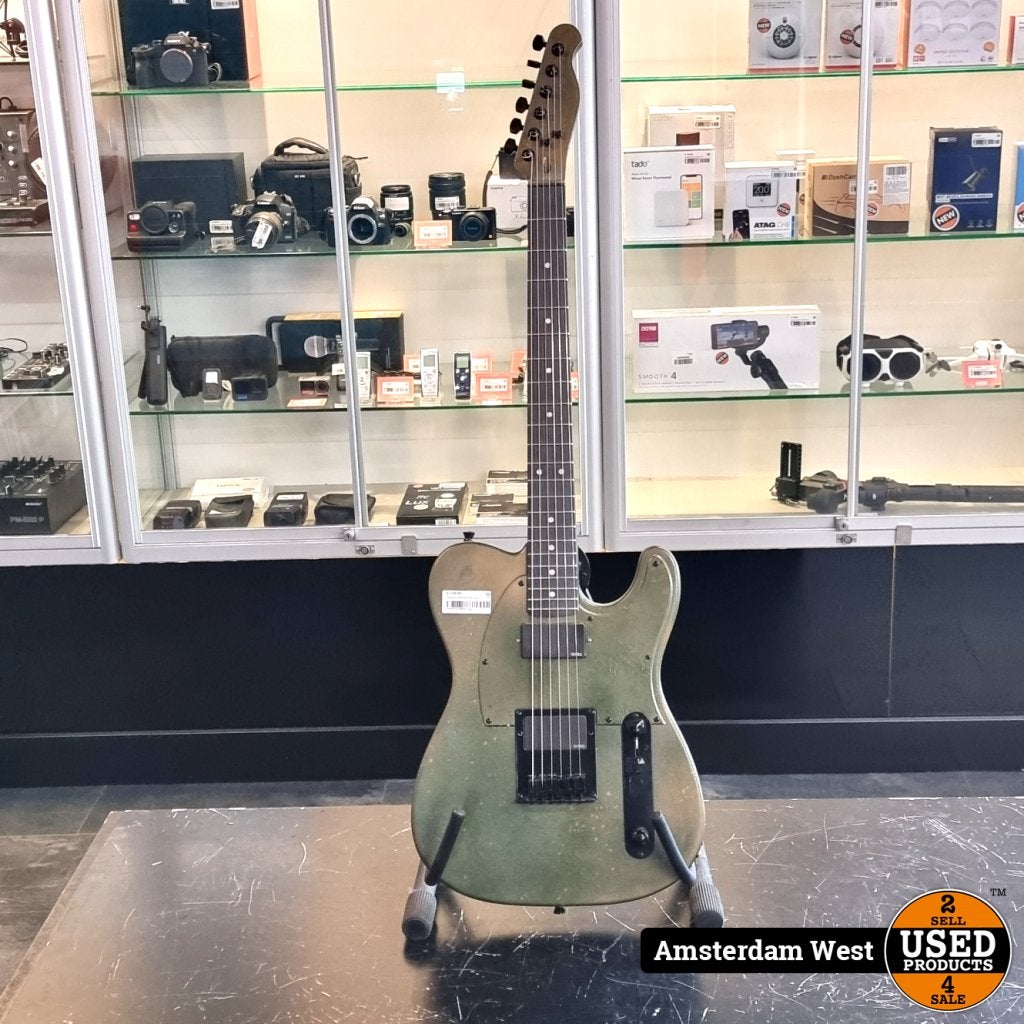 Elektrische Zelfbouw Gitaar Groen, Flex Ltd., Gebruikt, https://flex.com/contact-us, Nobelstraat 10, 5807 GA Oostrum LB, Limburg, Nederland