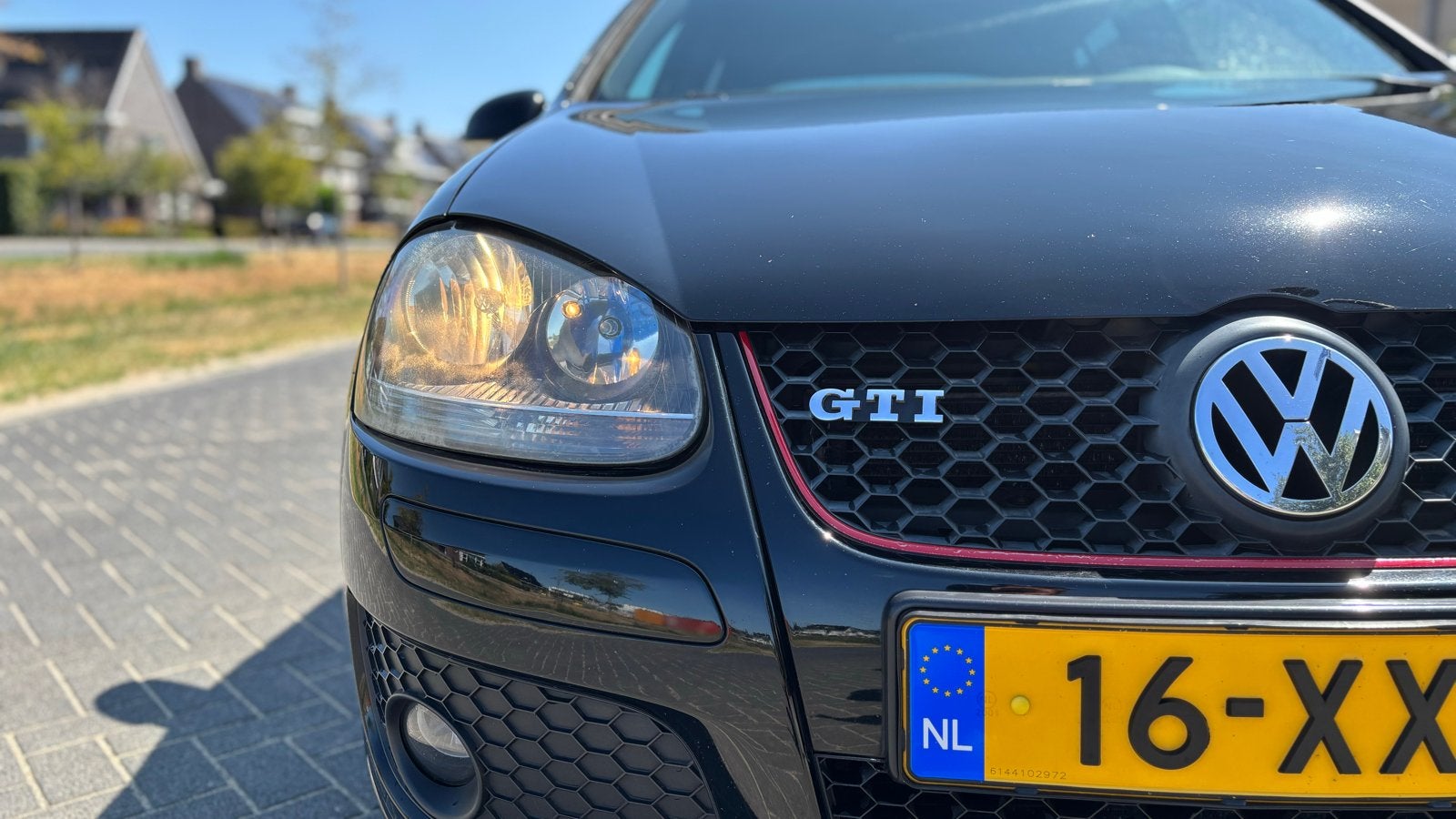 Volkswagen Golf 5 GTI 2.0 TFSI BWA | 6-bak | NL | NAP |, Auto's, Stof, Zwart, 4 cilinders, Zwart