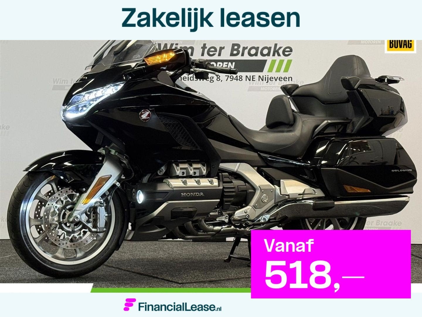 Honda GL 1800 GOLDWING TOURING DELUXE -, Motoren, Meer dan 35 kW, Toermotor, 1833 cc, Handgeschakeld