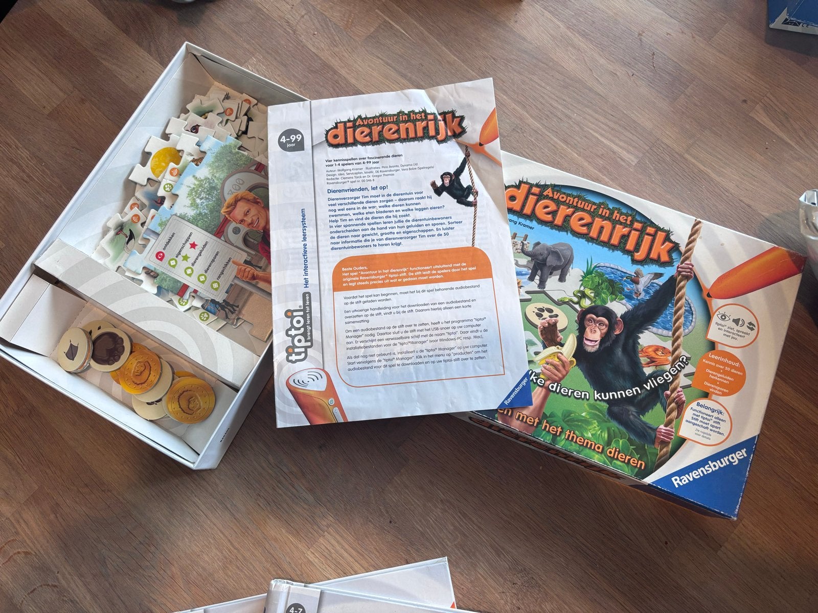 Tiptoi Avontuur in het Dierenrijk (excl. pen), Ophalen of Verzenden, Gebruikt, Taal en Lezen