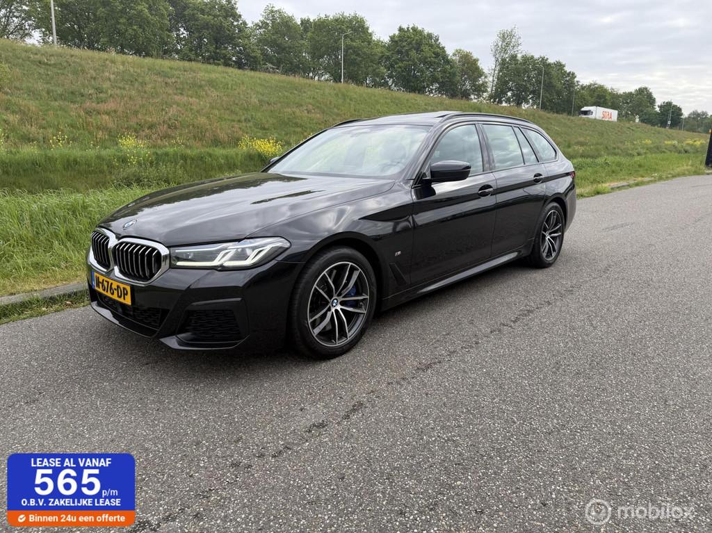 BMW 5-serie Touring 530d High Executive panoramadak, Auto's, BMW, Bedrijf, Te koop, 5-Serie, ABS, Airbags, Airconditioning, Alarm