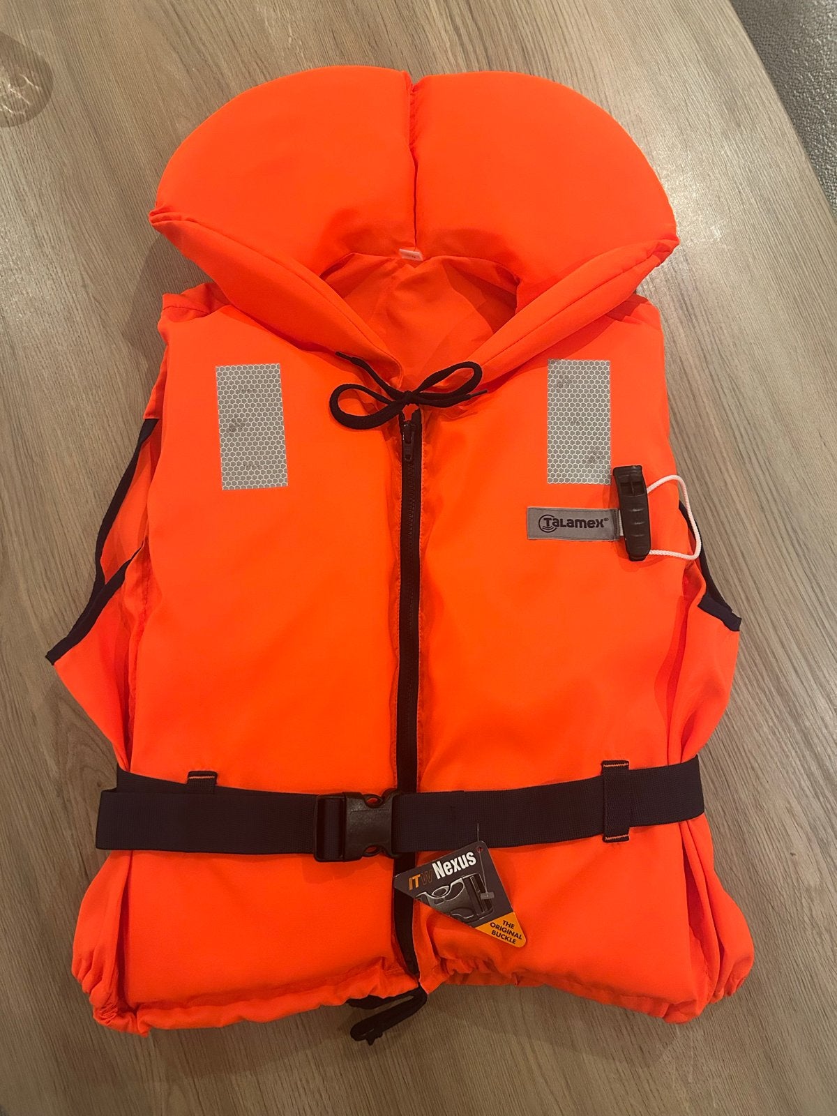 Nieuw Talamex reddingsvest 70+ kg met fluitje, Ophalen, Nieuw