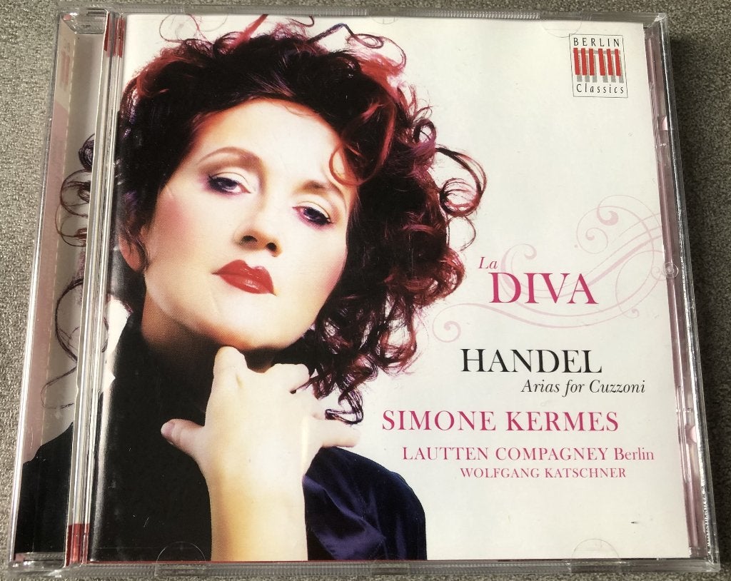 HANDEL - LA DIVA - SIMONE KERMES, Ophalen of Verzenden, Barok, Zo goed als nieuw