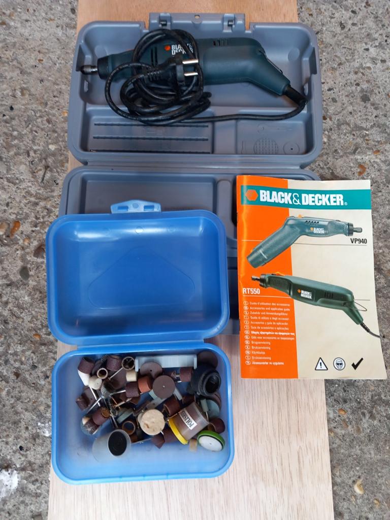 Dremel Black&Decker VP940, Ophalen