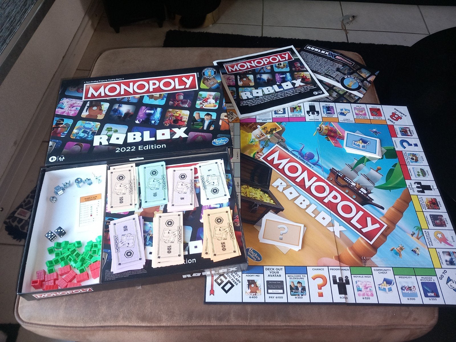 Monopoly Roblox 2022 Editie Bordspel, Vijf spelers of meer, Ophalen of Verzenden, Zo goed als nieuw, Hasbro European Services, 4 The Square, Stockley Park, Uxbridge, Middlesex, UB11 1ET, UK