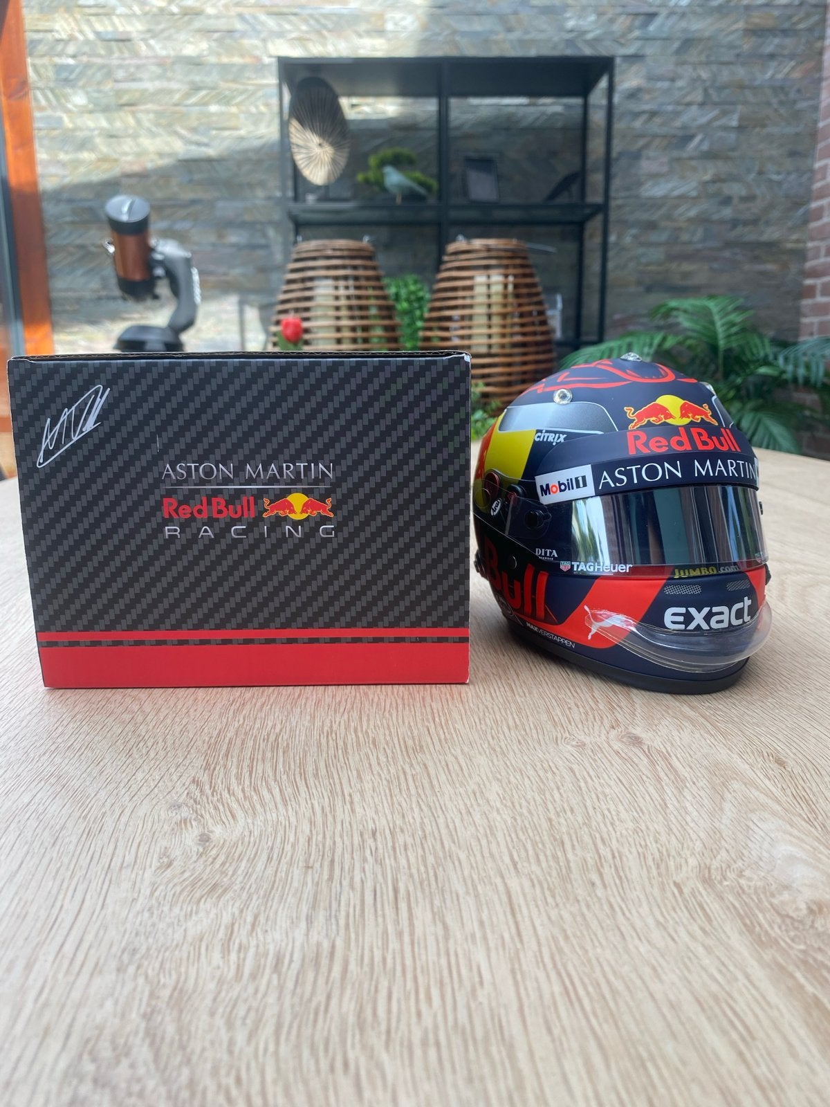 Max Verstappen 2018 Mexico GP 1:2 Schaalhelm - Exclusief, Ophalen of Verzenden, Zo goed als nieuw, Formule 1