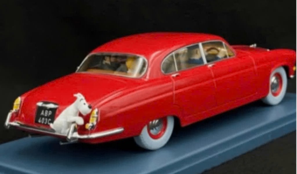 Jaguar MK 10 1962 Kuifje 1/24 voitures TINTIN # 20, Hobby en Vrije tijd, Modelauto's | 1:24, Verzenden, Nieuw, Auto, Overige merken