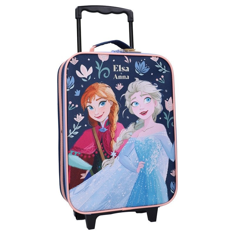 Trolley Koffer Frozen II Made To Roll – Nieuw – Elsa & Anna, 50 tot 60 cm, Nieuw, Ophalen of Verzenden, Zacht kunststof