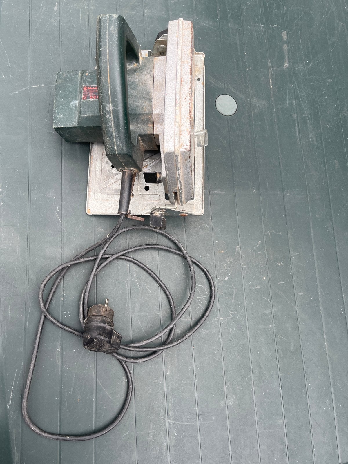 Metabo Ks 52 S zaag + nieuwe Widia zaagblad - Gebruikt, Gebruikt, Cirkelzaag, 600 tot 1200 watt, Ophalen of Verzenden