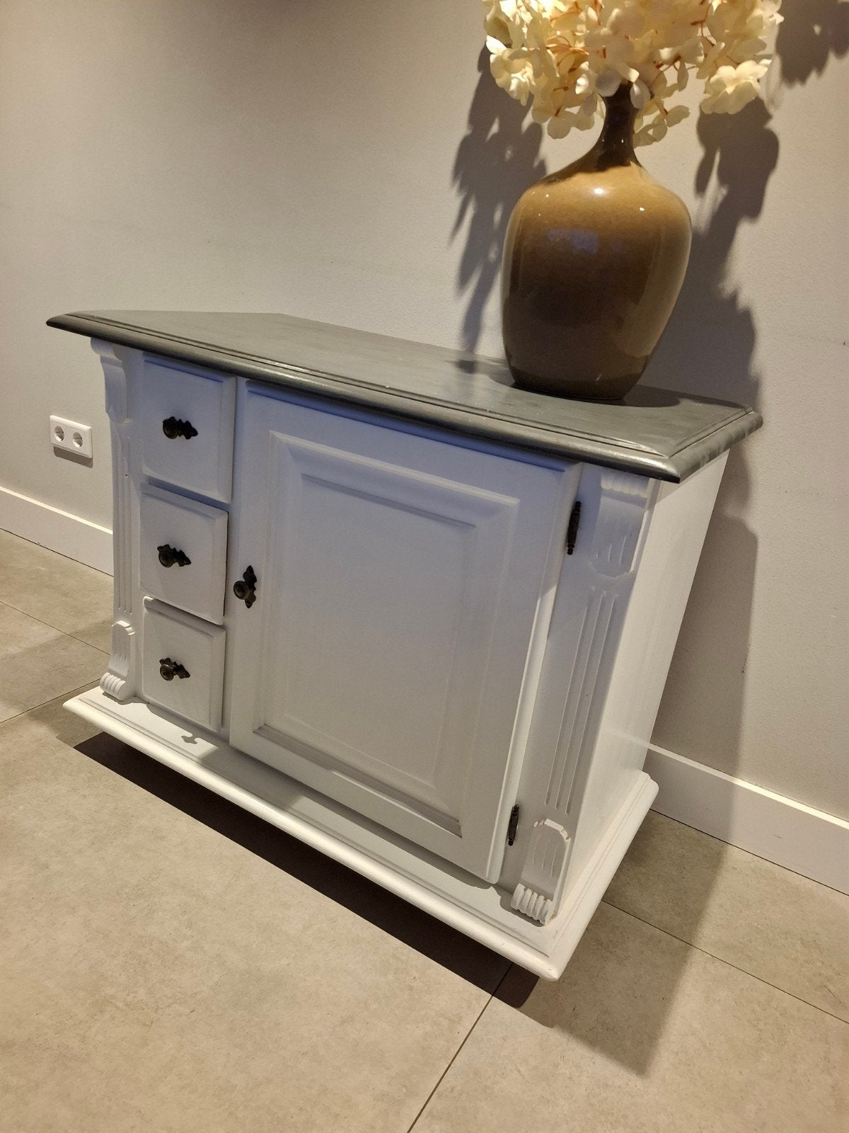 Dressoir landelijk, Ophalen, 25 tot 50 cm