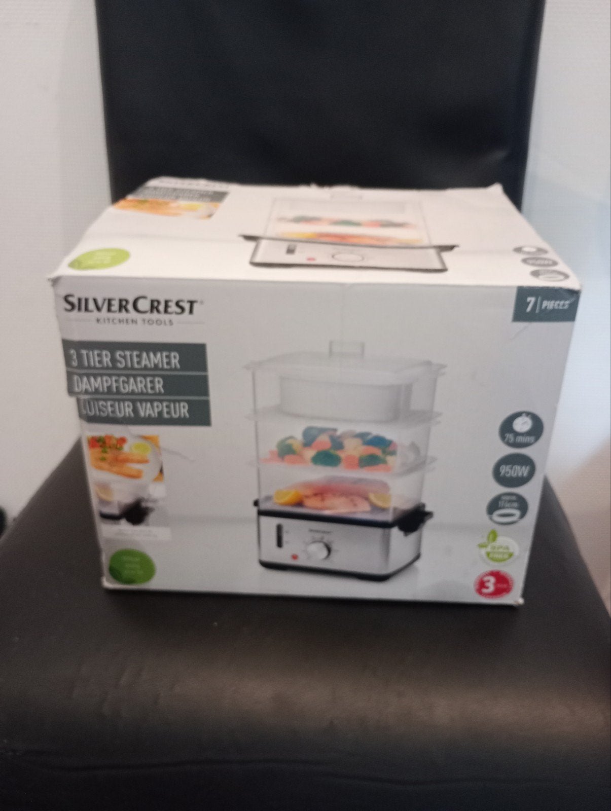 SilverCrest 3-laags stoomkoker - Nieuw in doos, Ophalen of Verzenden, Nieuw