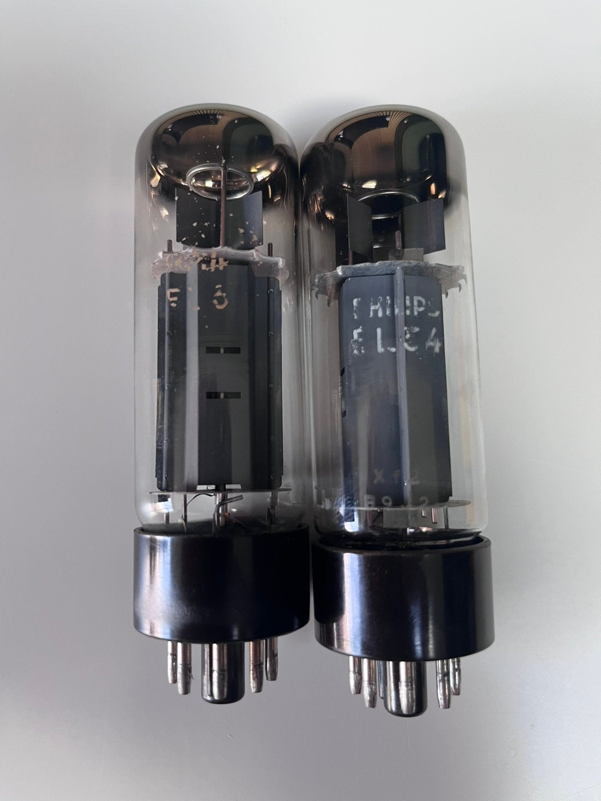 Matched paar EL34 Mullard Blackburn XF2, Ophalen of Verzenden, Buis of Buizen