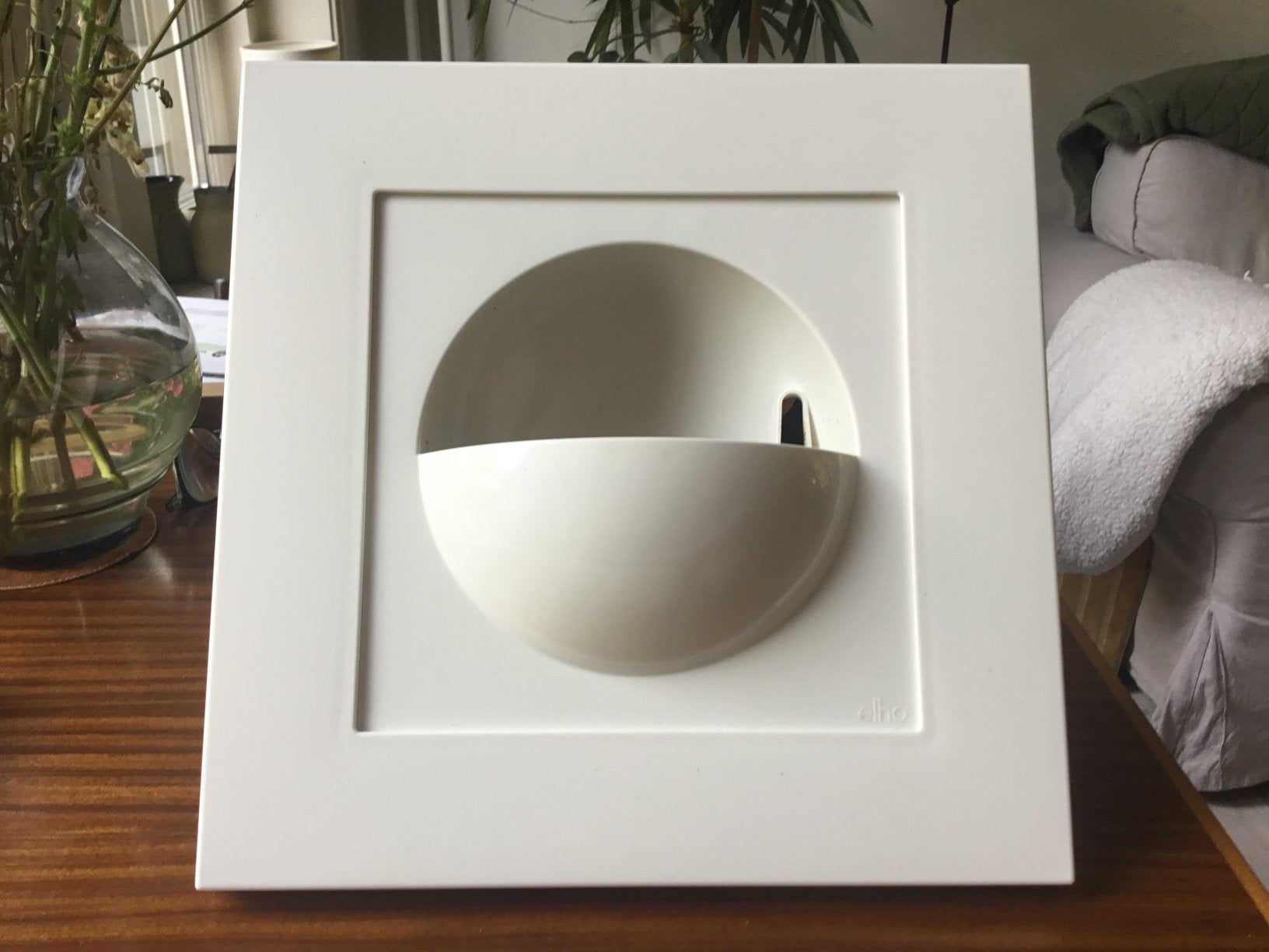 Space Age. Wand bloempot., 25 tot 40 cm, Rond, Ophalen of Verzenden, Zo goed als nieuw