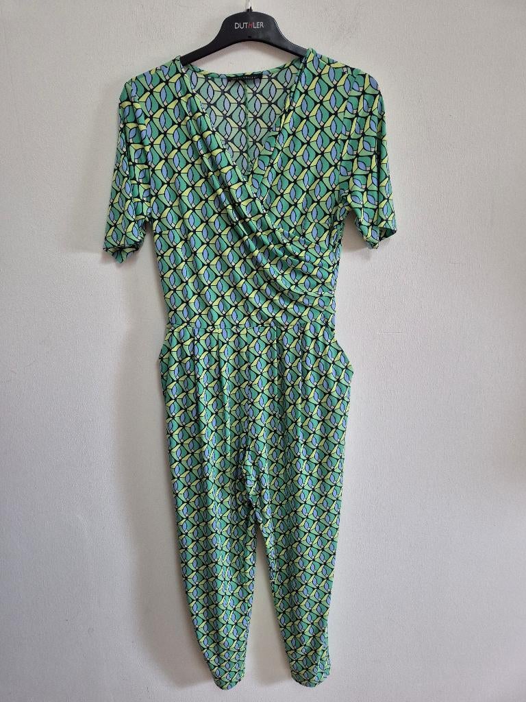 Jump15 - Mintgroene Betty Barclay jumpsuit mt 38 met zakjes, Kleding | Dames, Jumpsuits, Ophalen of Verzenden, Zo goed als nieuw