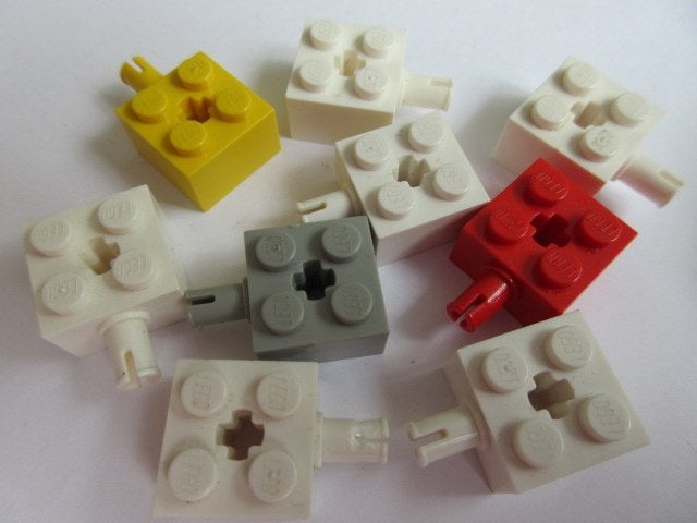 nr. 7017, Stenen 2x2 met pin., Ophalen of Verzenden, Zo goed als nieuw, Complete set, Lego