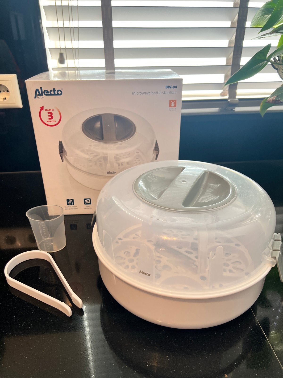 Alecto Baby Magnetron Sterilisator BW-04, Ophalen, Zo goed als nieuw