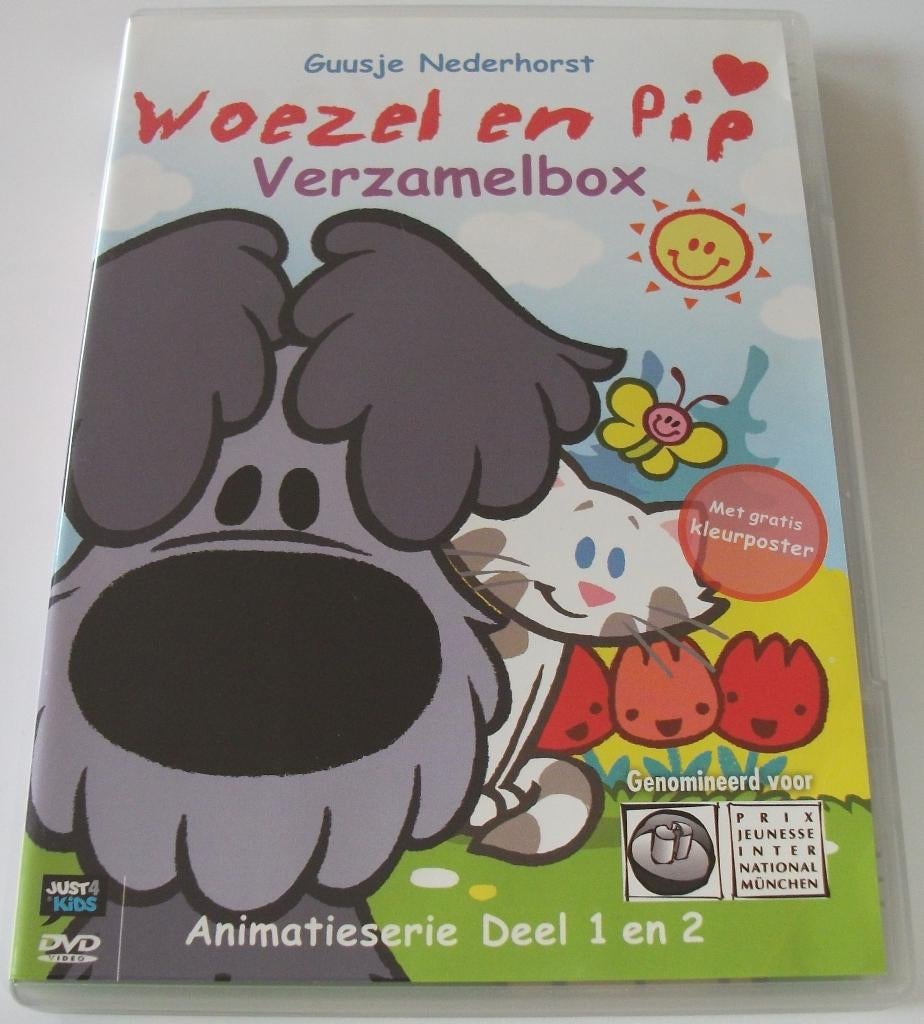 Dvd *** WOEZEL & PIP *** 2-Disc Boxset Verzamelbox, Cd's en Dvd's, Dvd's | Kinderen en Jeugd, Avontuur, Alle leeftijden, Boxset