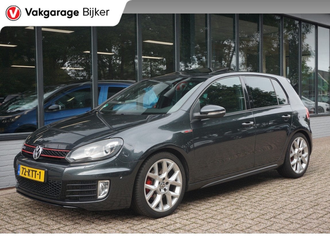 Volkswagen Golf 2.0 GTI afneembare trekhaak/Navi/Schuifkante, Euro 5, Stof, Gebruikt, Zwart