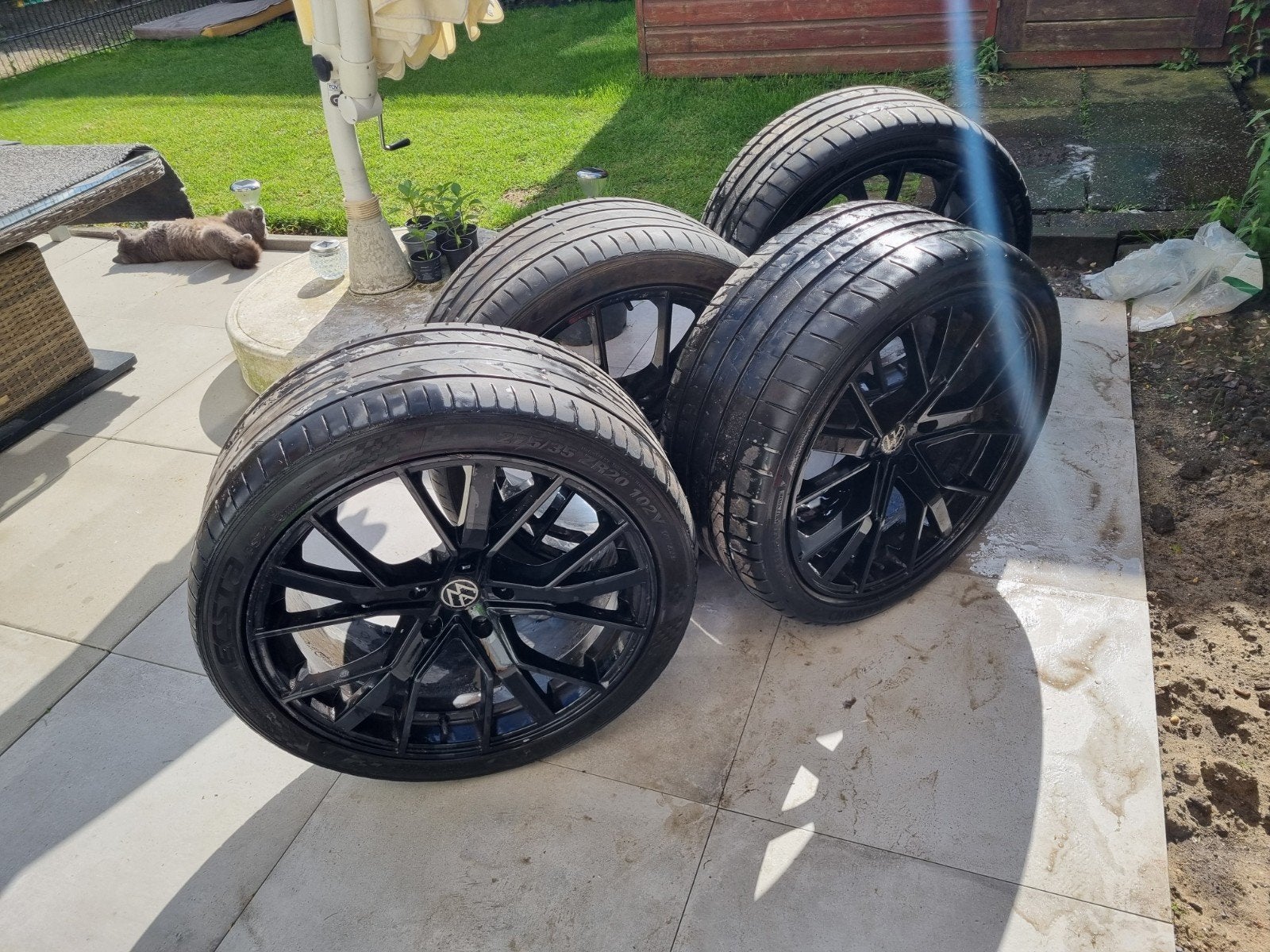Orginele Volkswagen & Audi velgen 275/35 ZR20 102Y, Ophalen of Verzenden