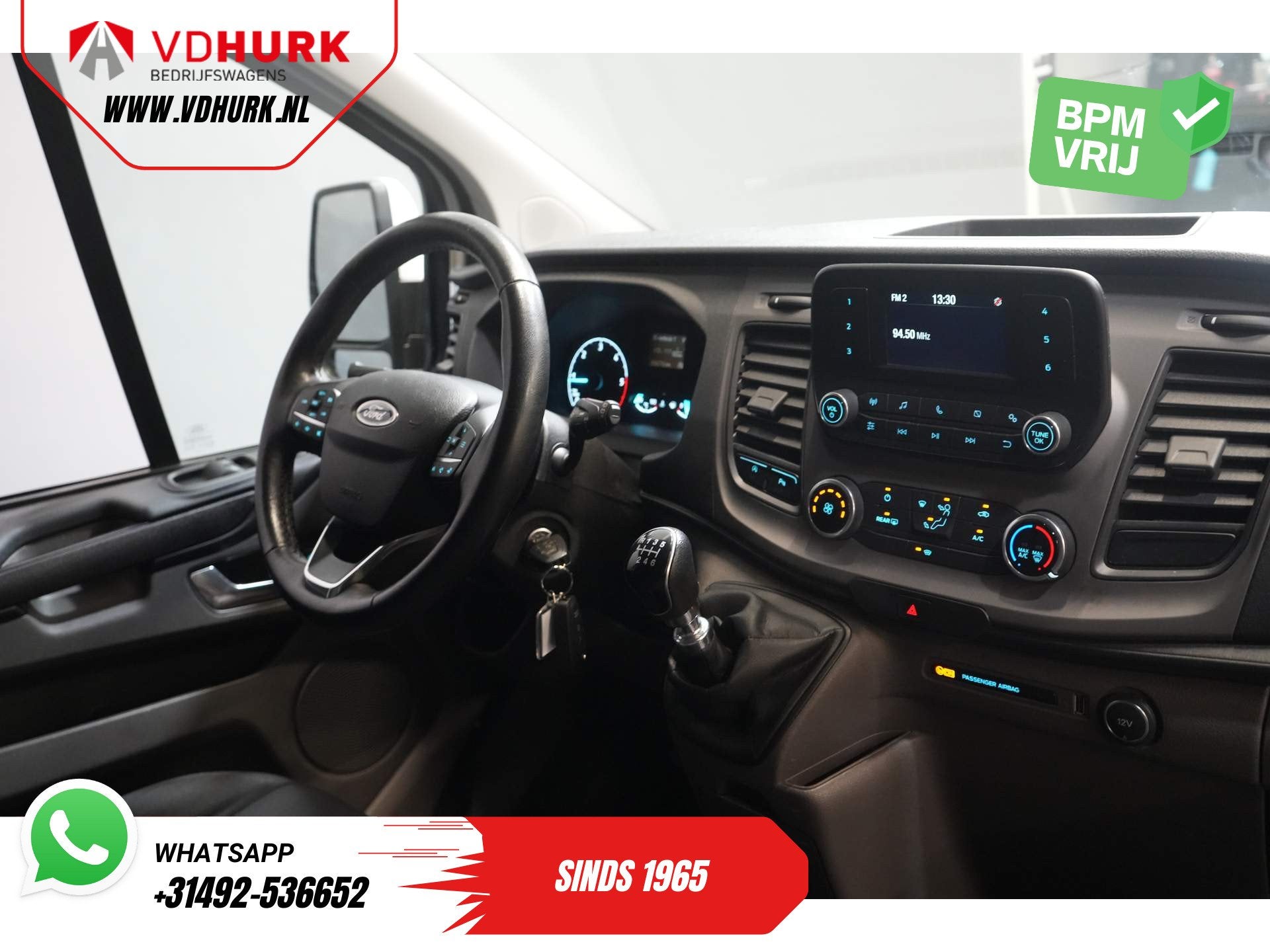 Ford Transit Custom Tourneo 2.0 TDCI € 25.717,- incl. BTW/, Auto's, Voorwielaandrijving, Stof, 4 cilinders, USB