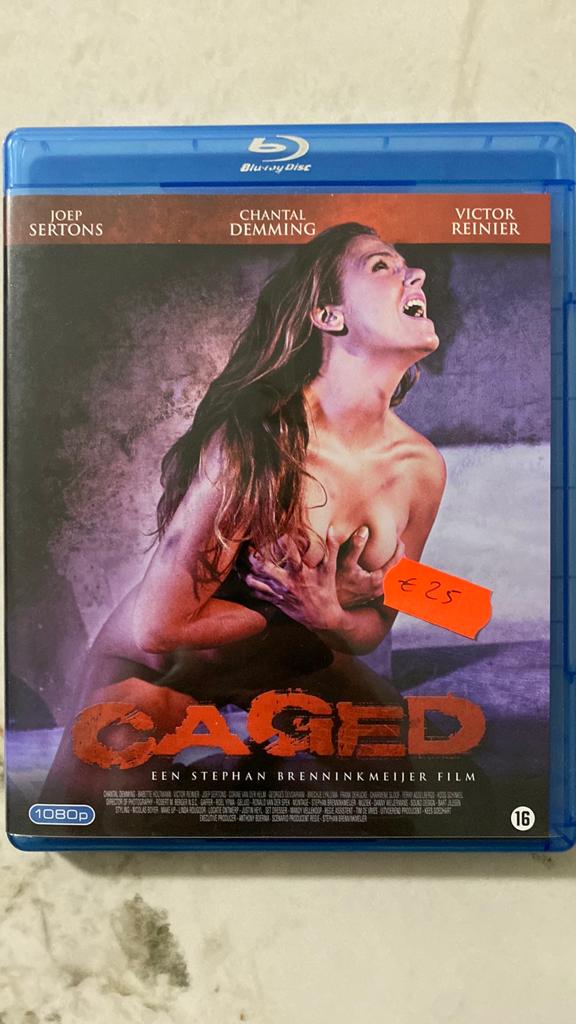 Caged blu ray NL versie, Ophalen of Verzenden, Zo goed als nieuw, Horror
