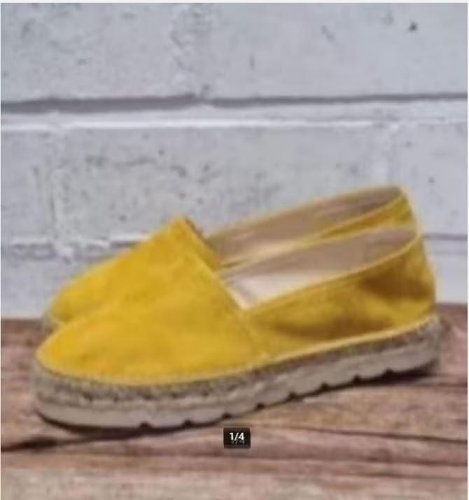 Toni Pons - Suedeleren espadrilles maat 38 - Nieuw €90, Verzenden, Geel, Nieuw, Toni Pons