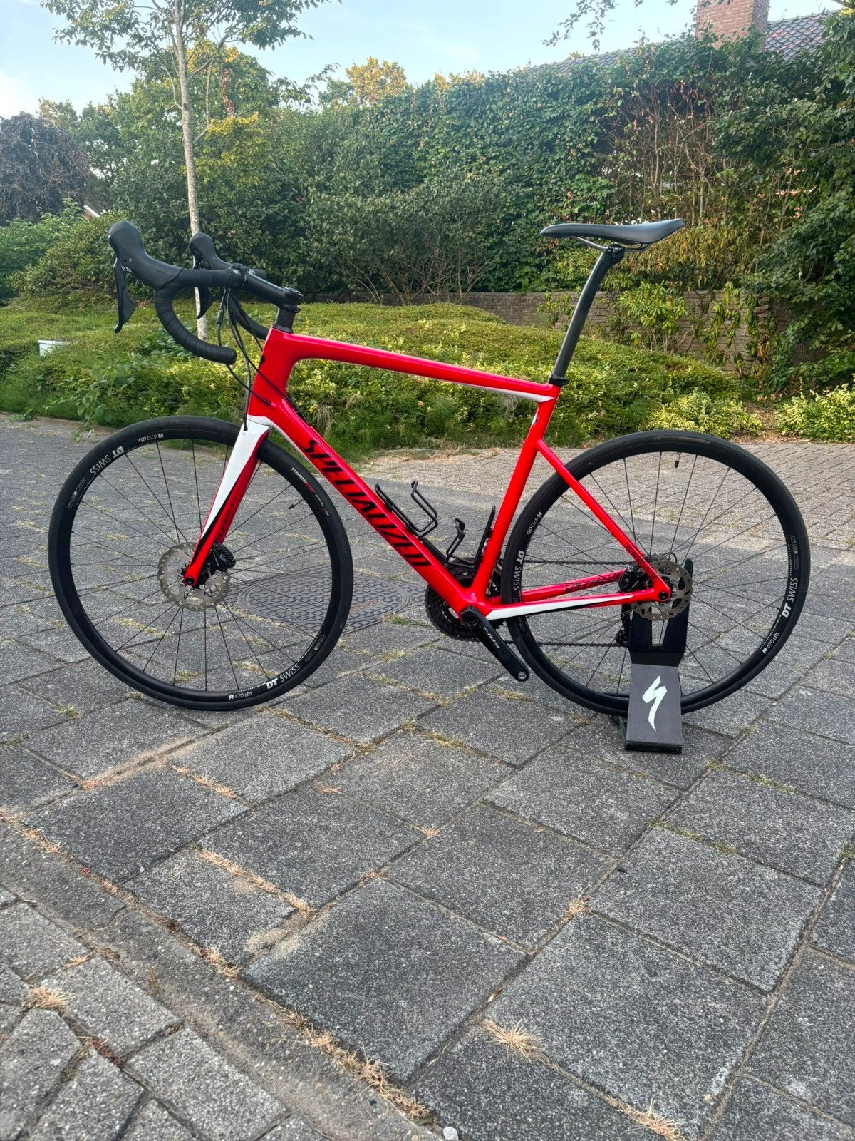 Specialized Tarmac racefiets - Rood, zo goed als nieuw, 28 inch, Carbon, Heren, Zo goed als nieuw