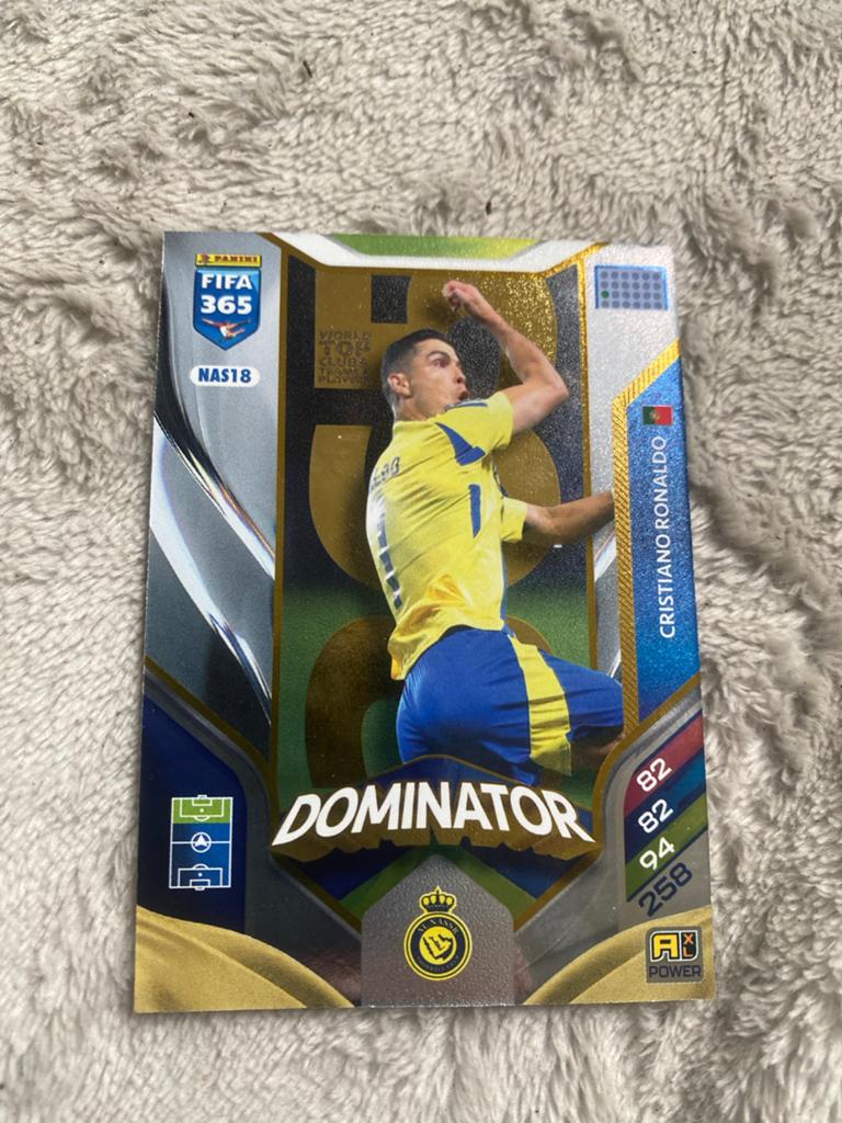 Panini FIFA 365 Cristiano Ronaldo Dominator kaart, Ophalen of Verzenden, Zo goed als nieuw