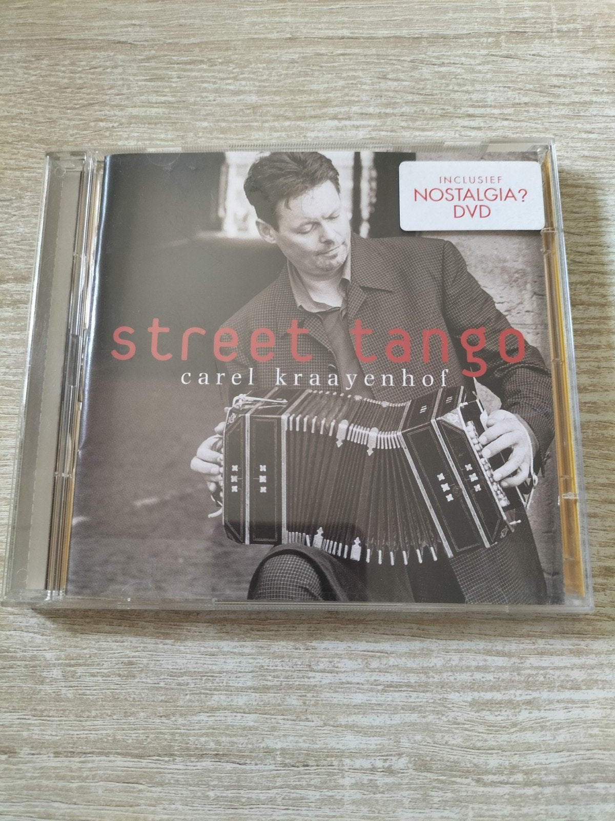 Carel kraayenhof - street tango cd + dvd set, Ophalen of Verzenden