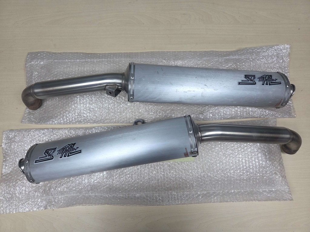 Set uitlaten SIL MOTOR DUCATI ST2 ST3 ST4 ST4S, Motoren, Onderdelen | Ducati, Niet ingevuld, Gebruikt, Niet ingevuld, Ophalen of Verzenden