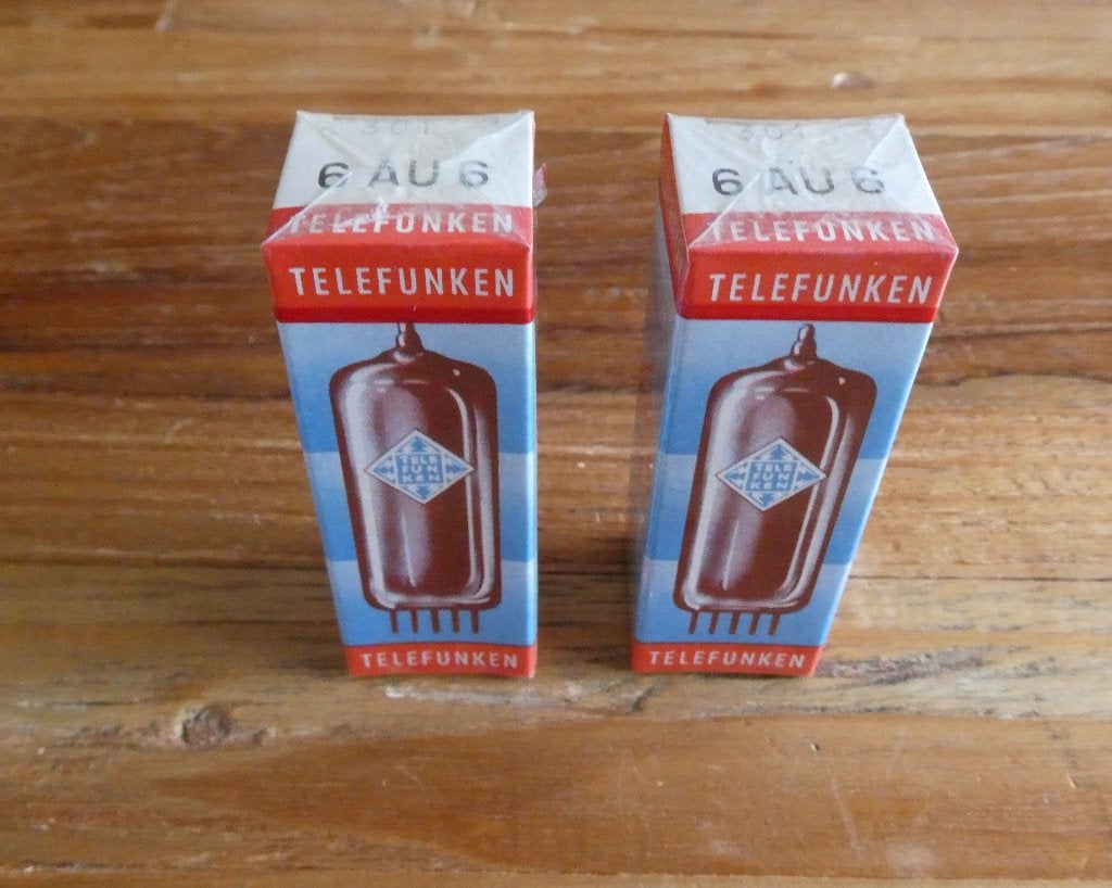 Elektronenbuizen Telefunken 6AU6 nieuw, Hobby en Vrije tijd, Ophalen of Verzenden, Nieuw