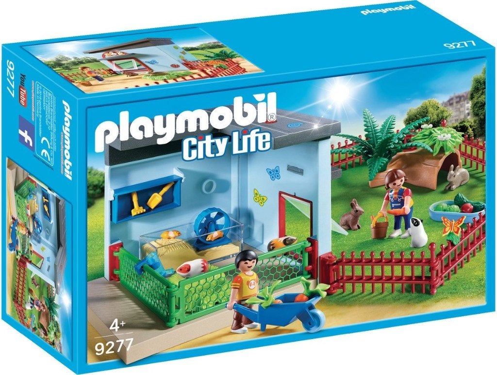 Playmobil 9277 – Knaagdierenverblijf – Compleet, Kinderen en Baby's, Complete set, Ophalen of Verzenden, Zo goed als nieuw, City life