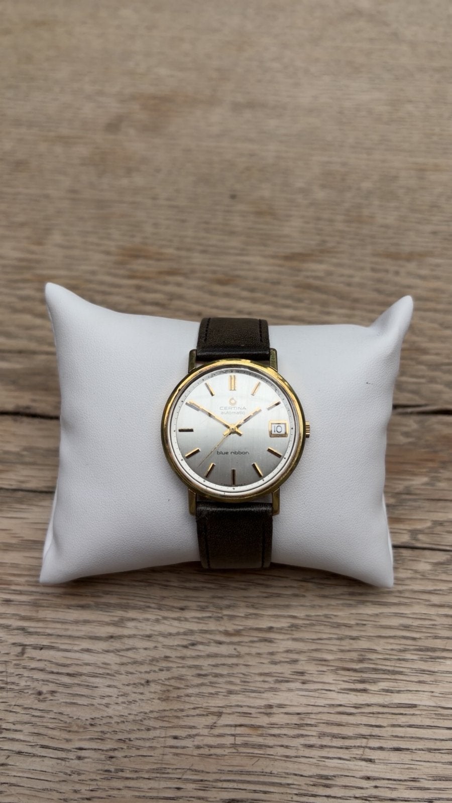 Vintage Certina Blue Ribbon Automatic -‘60 -nette Staat, Overige merken, Staal, Verguld, 1960 of later