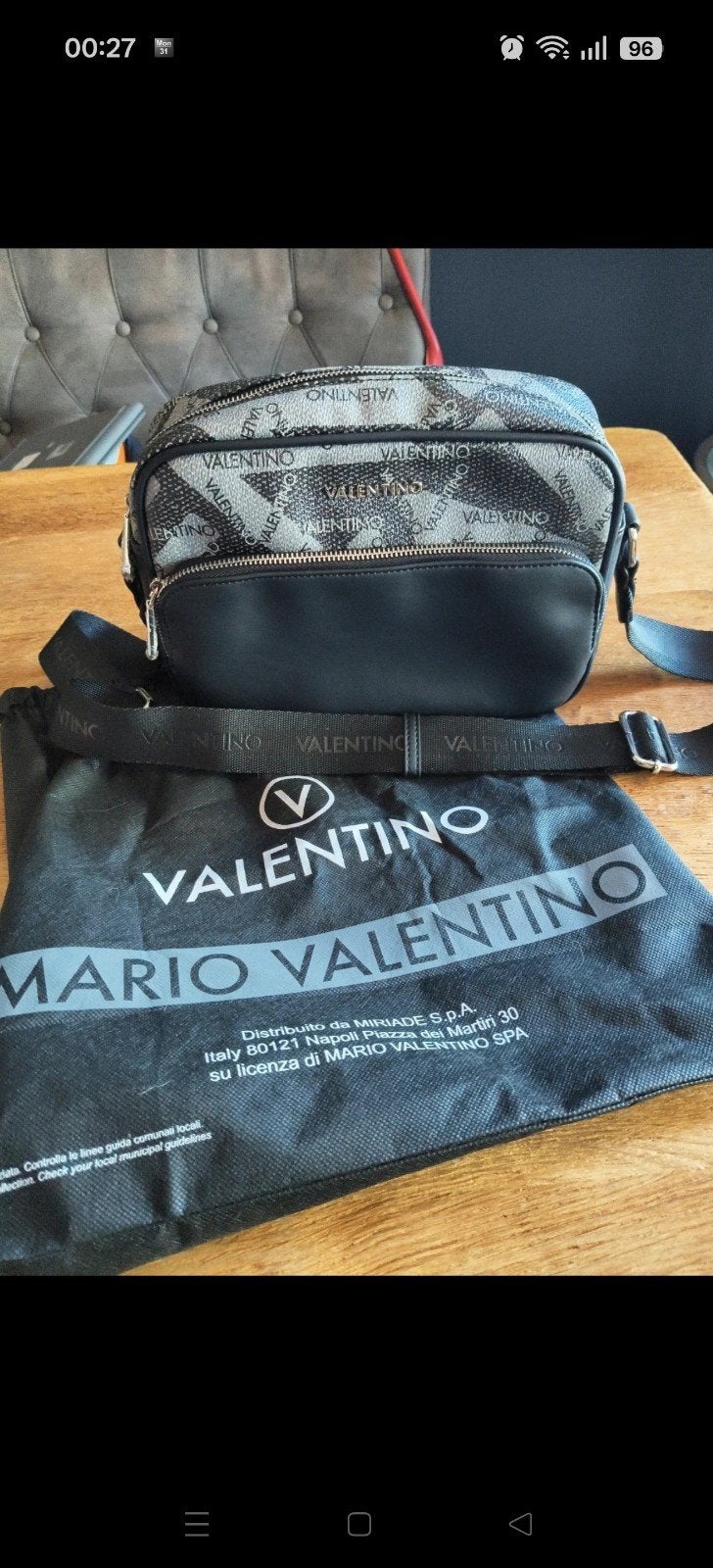 Nieuwe Mario Valentino Mysto Crossbody Tas met Dustbag, Sieraden, Tassen en Uiterlijk, Tassen | Damestassen, Ophalen of Verzenden