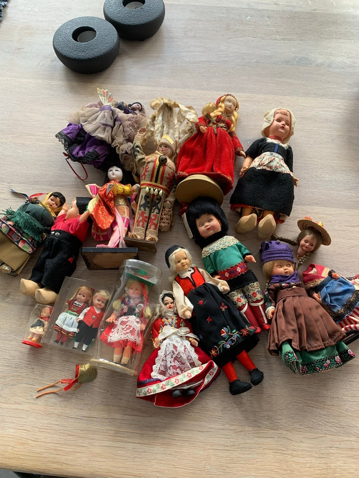 Diverse klederdracht popjes - Wereldse verzameling, Verzamelen, Ophalen, Gebruikt, Pop